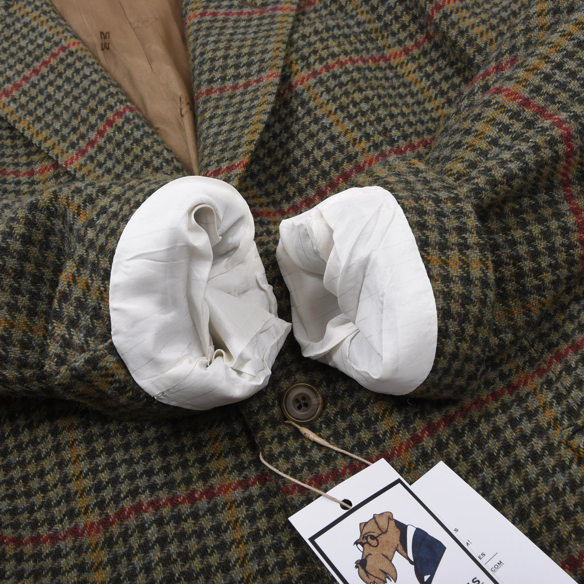 Vintage DAKS London Tweed Sakko Gr. 50 Made in the UK