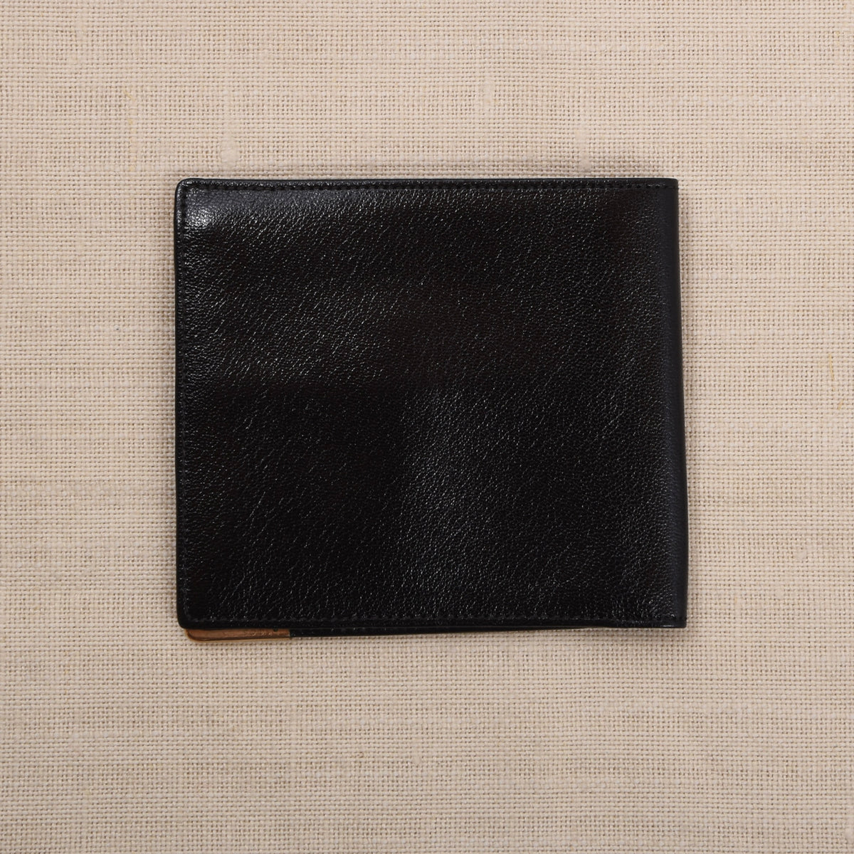 NOS Baumgartner am Graben Wien Feat. 1/10 9kt Gold Leather Wallet - Black