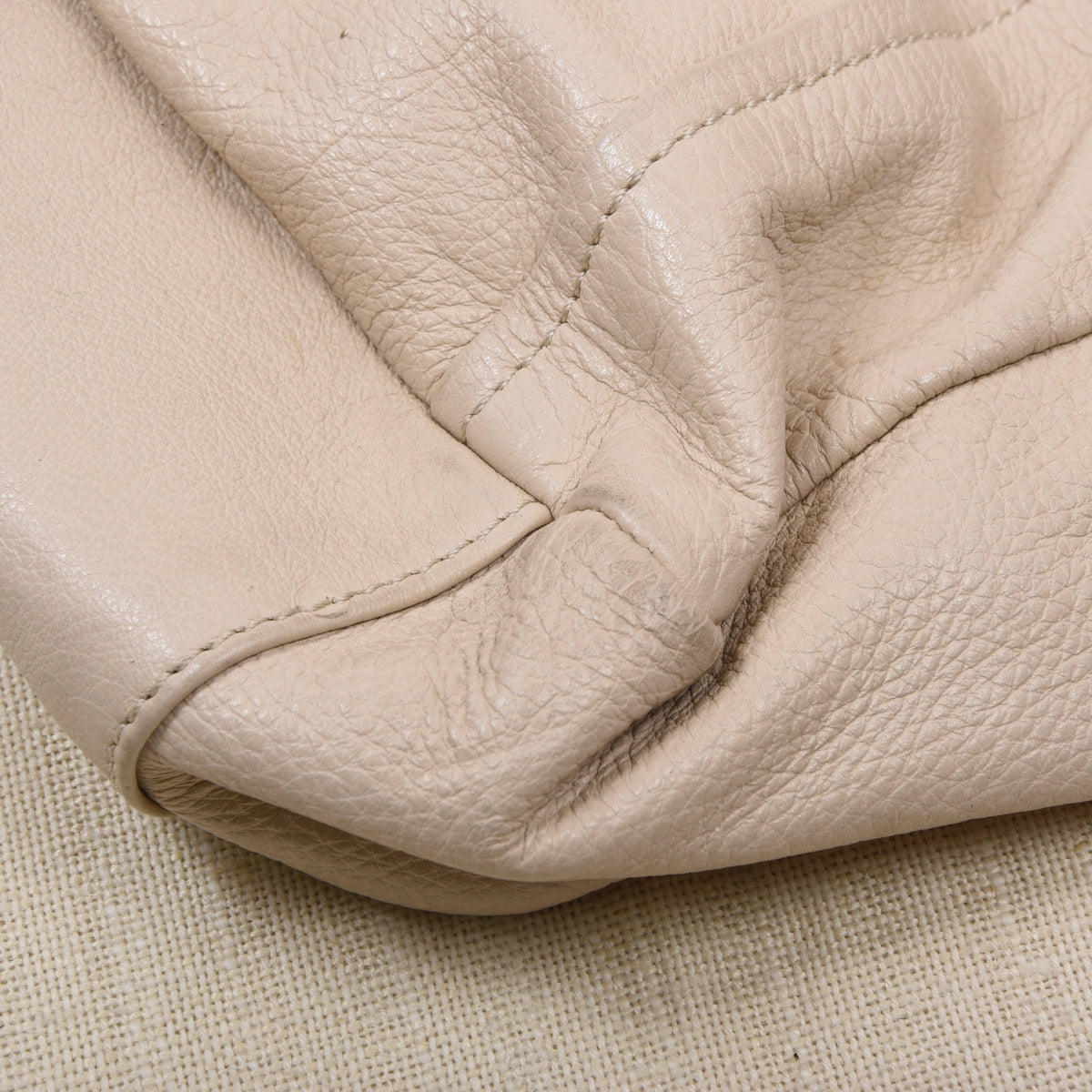 The Bridge Ledertasche Made in Italy – Cremeweiß