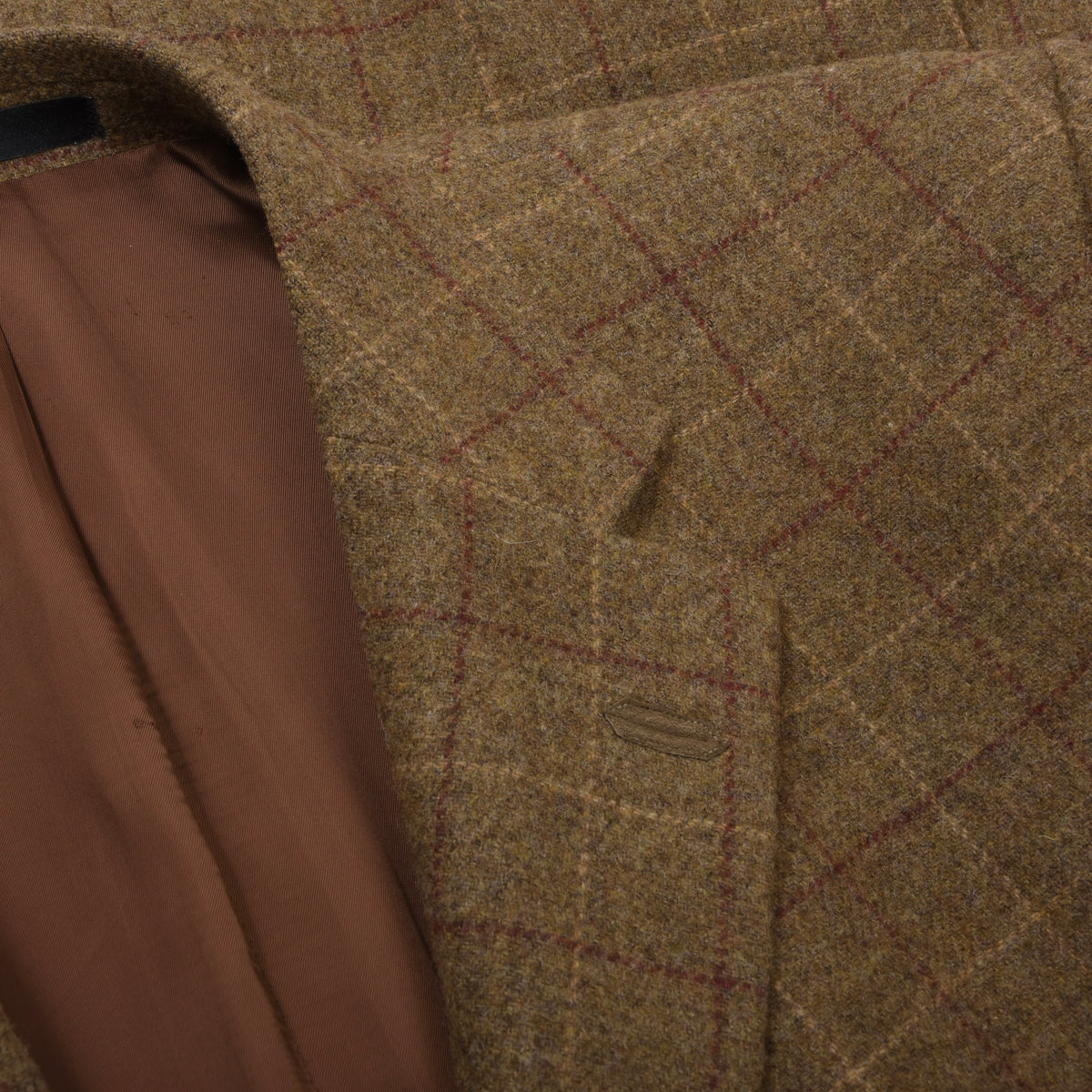 DAKS London 100% Wolle Tweed Sakko Gr. 54 - Windowpane