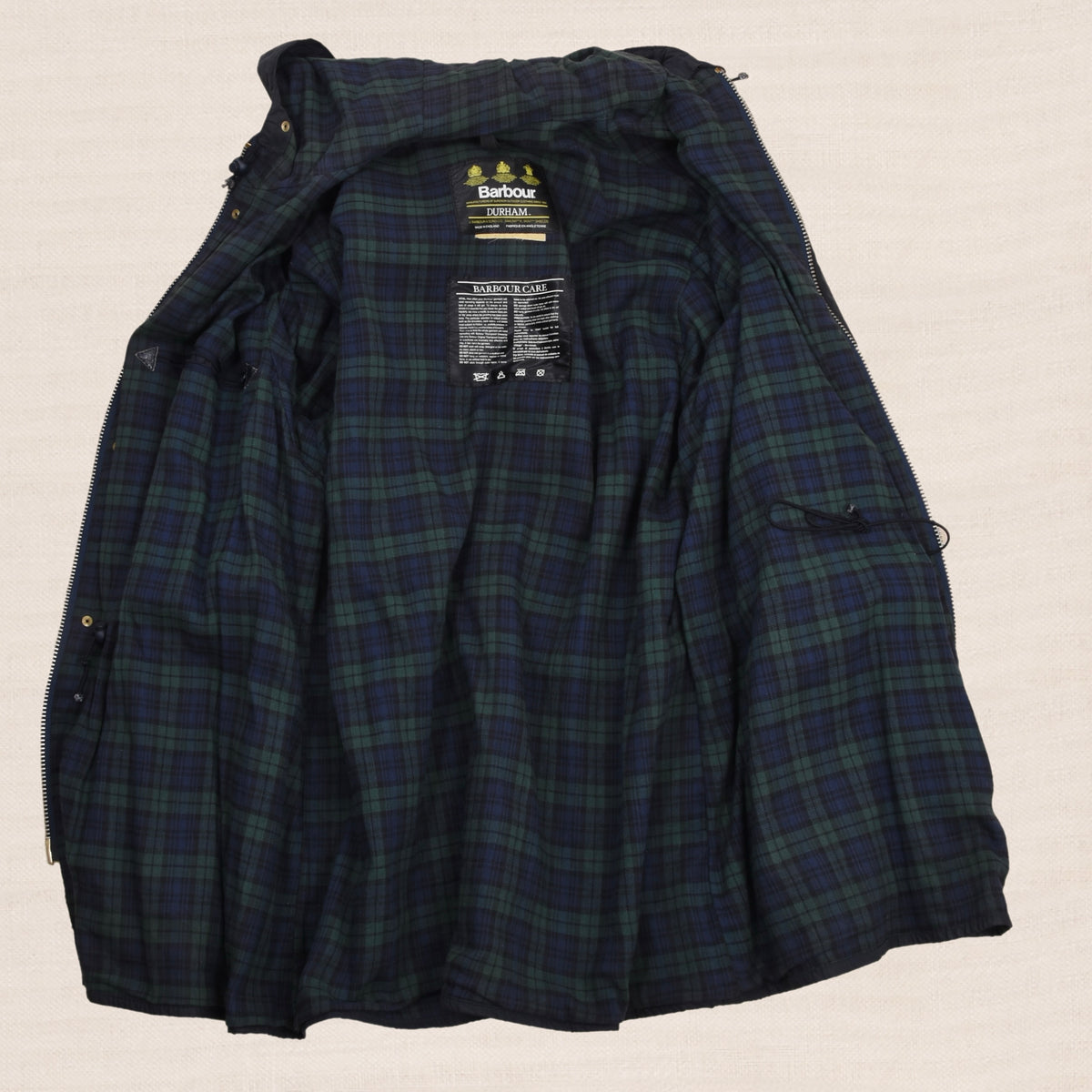 Vintage Barbour Durham Made in England - Navy