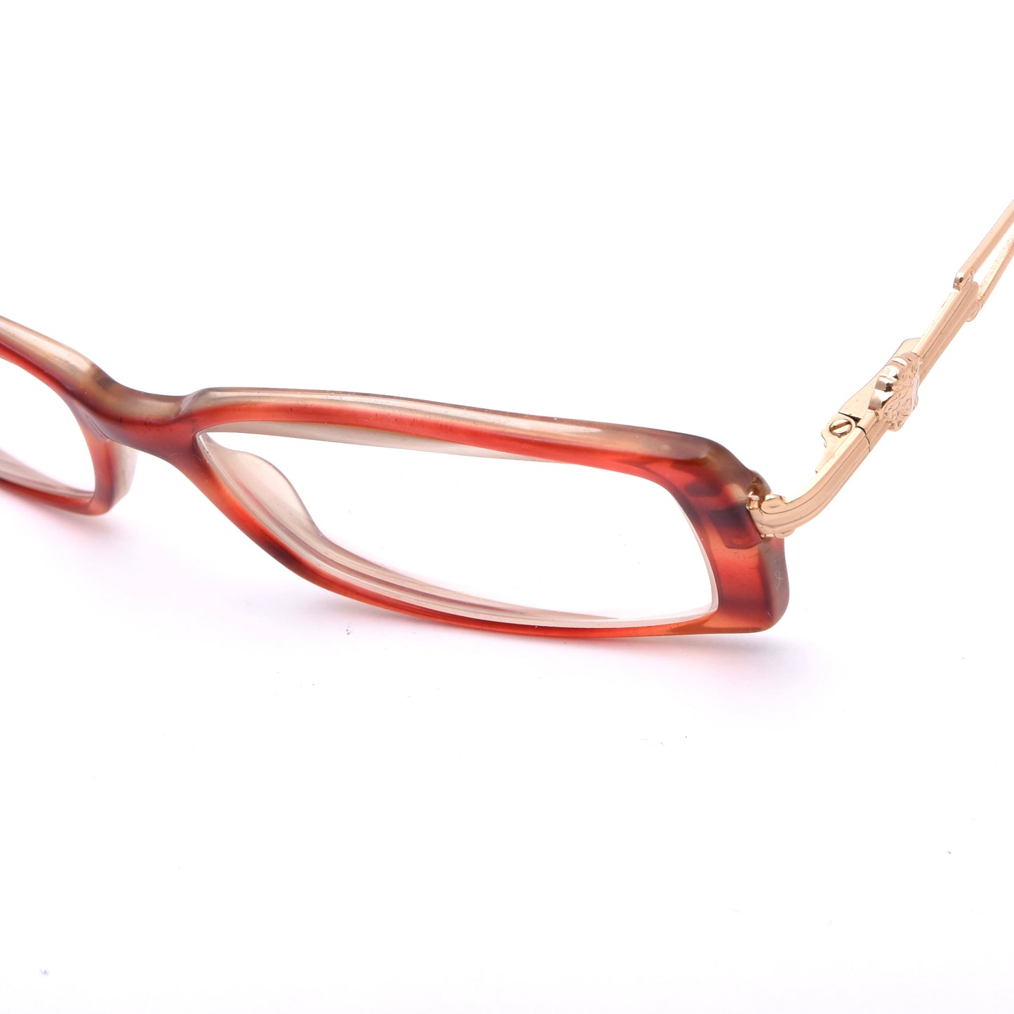 Versace Metallgestell Modell 3010 – Gold & Orange