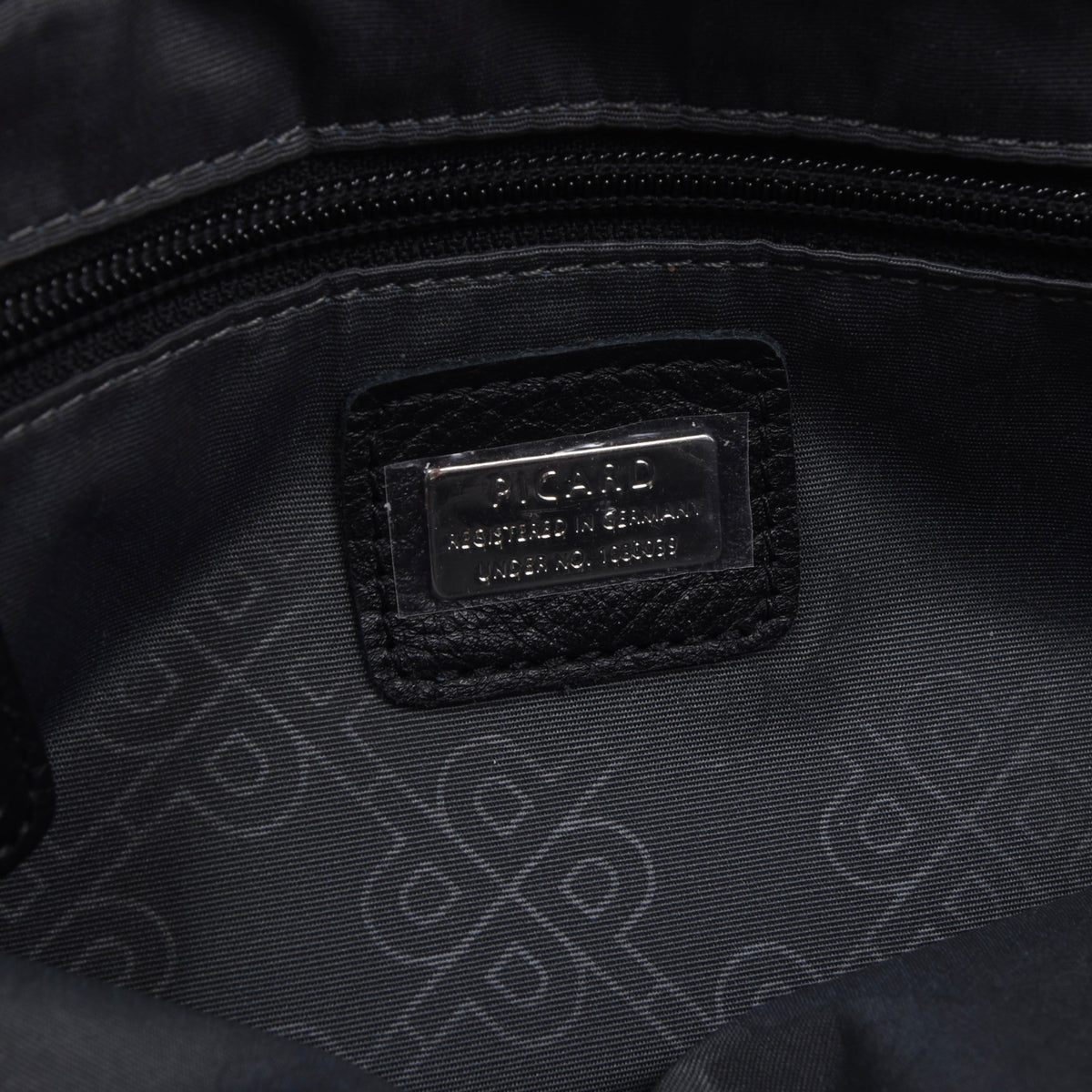 Picard Leder Reiseetui - Schwarz
