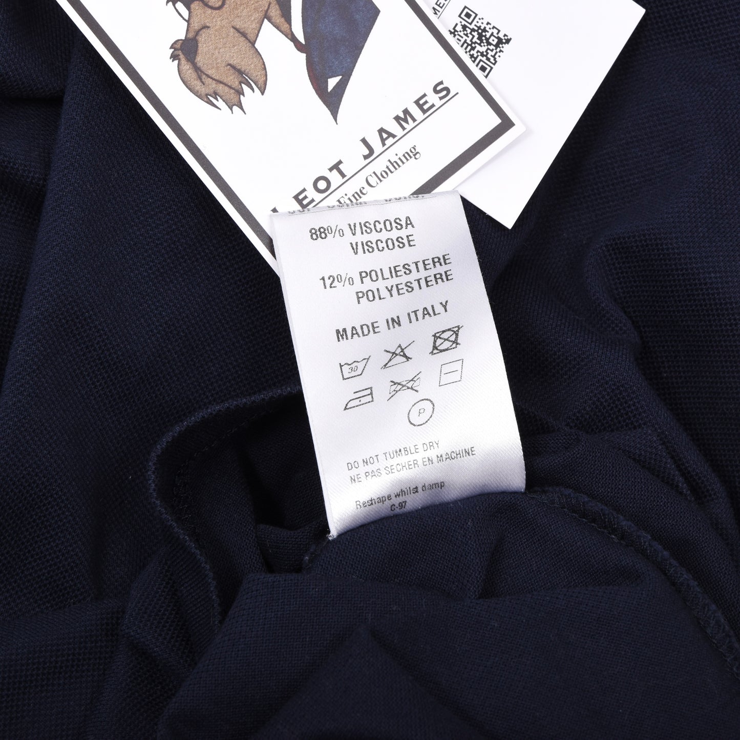 Lanvin Baumwoll-Poloshirt Größe M - Marineblau