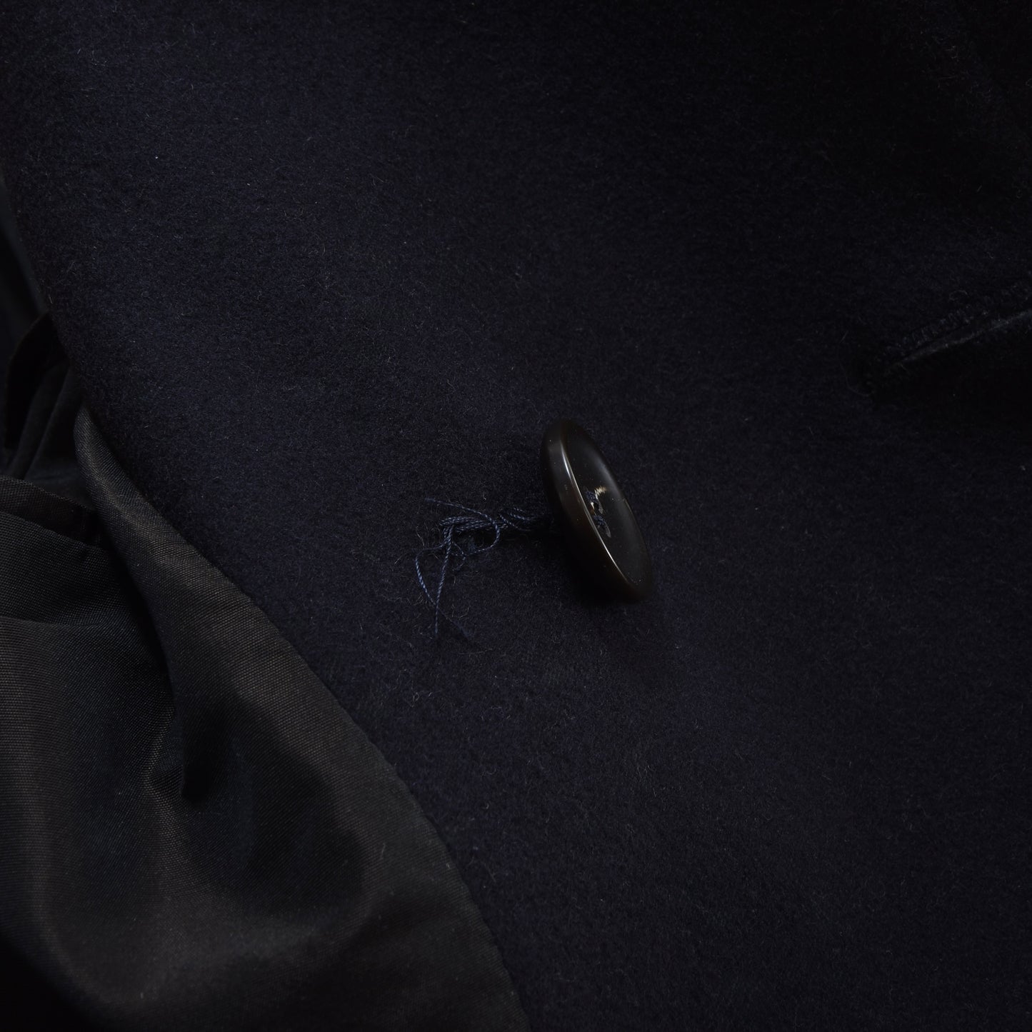 Paoloni Zweireihiger Peacoat Brustumfang ca. 53cm - Marineblau