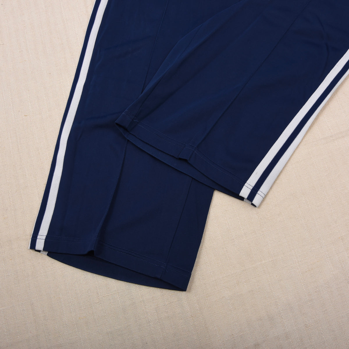 Vintage 1980er Adidas Trainingsanzug Gr. 52 Made in Austria - Marineblau/Weiß