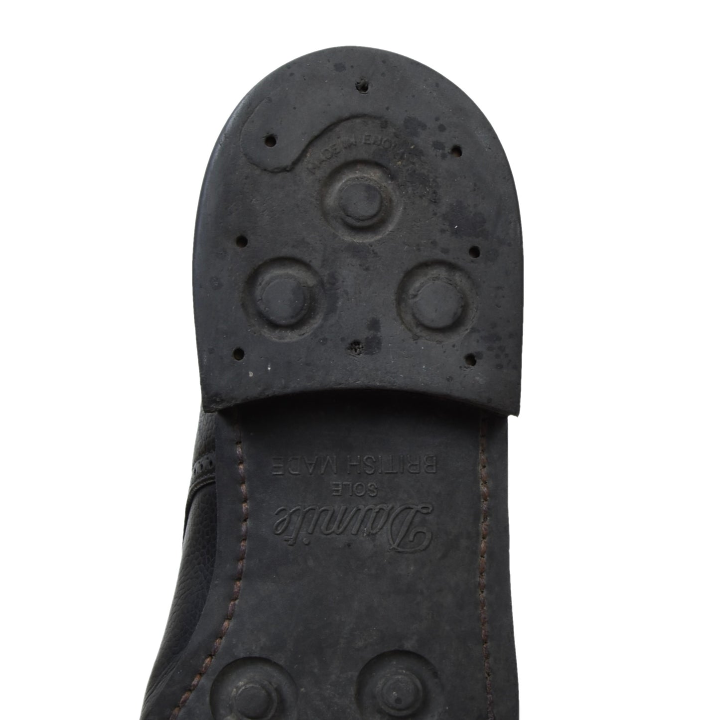 der Budapester x Alfred Sargent Captoe Shoes Size 8 - Black