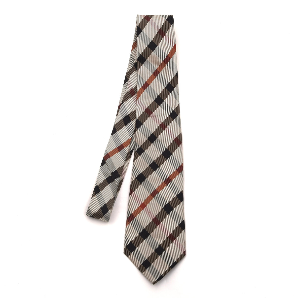 DAKS London Seide Krawatte Made in Italy - House Check