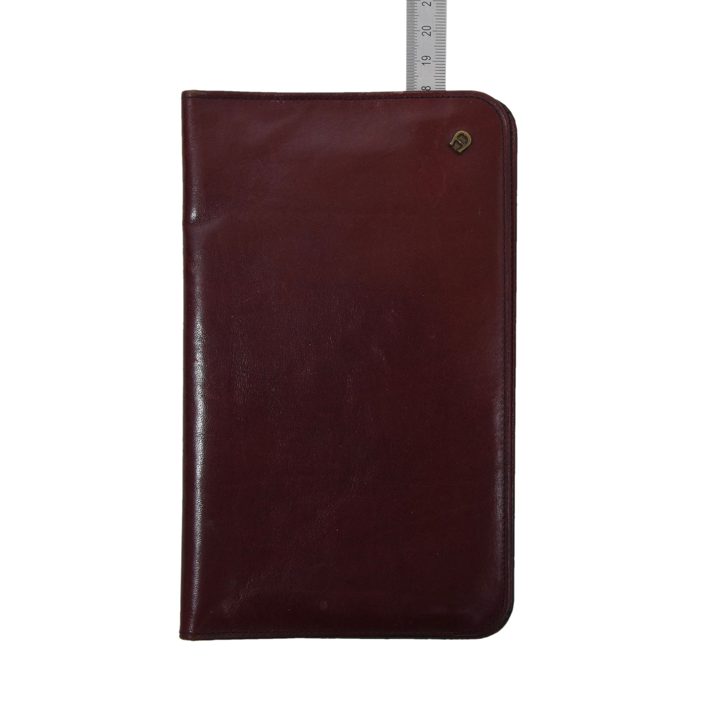 Vintage Etienne Aigner Leder Geldbörsen-Set - Burgund