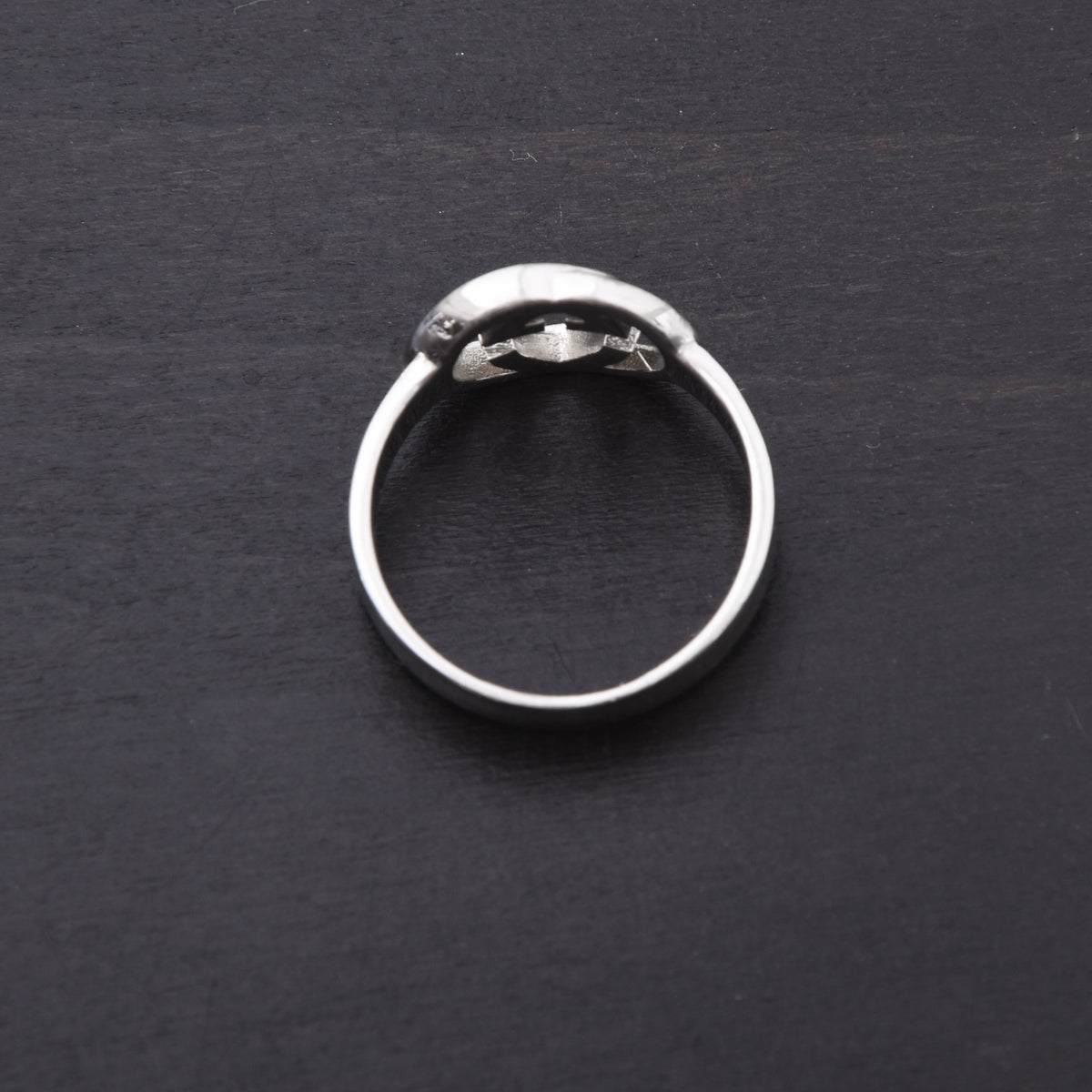 Vintage Gucci .925 Sterlingsilber GG Ring Ø 18mm