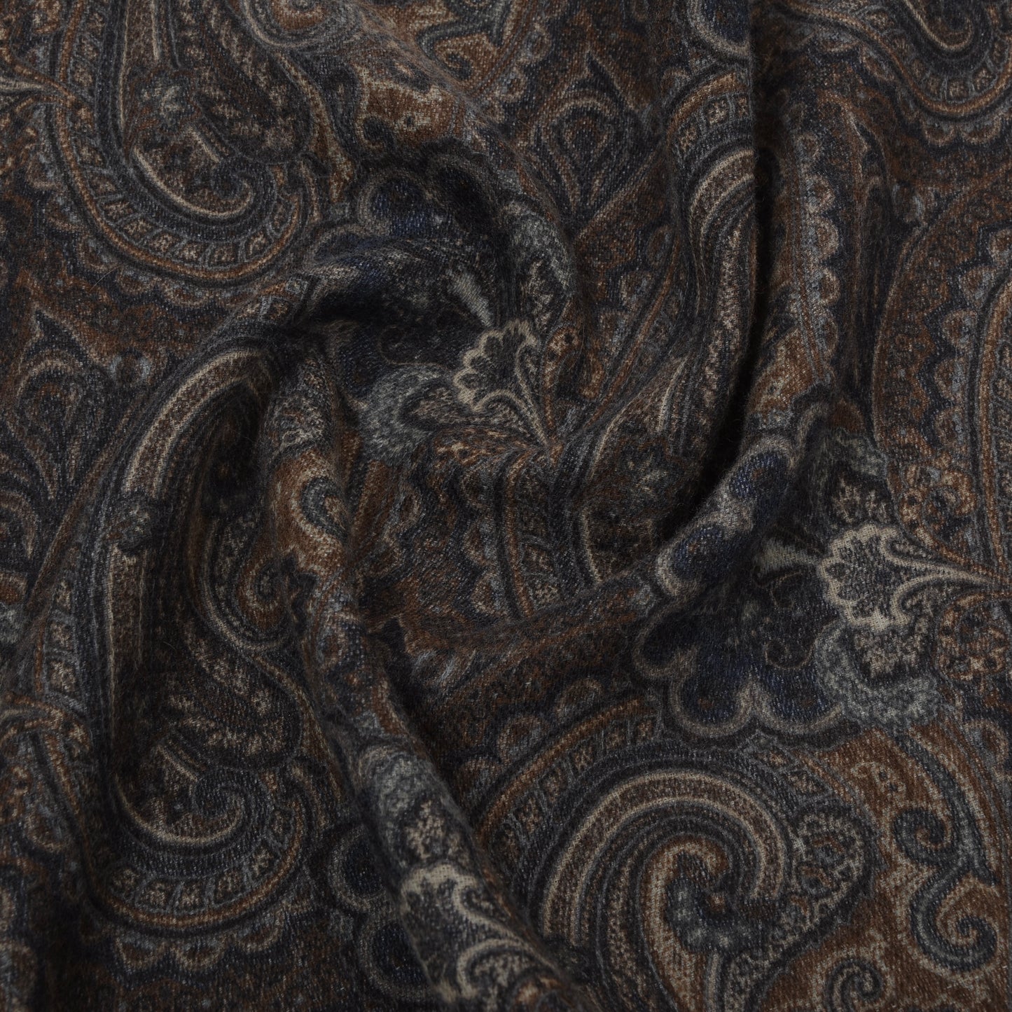 Hugo Boss Wool-Silk Dress Scarf ca. 175cm - Paisley