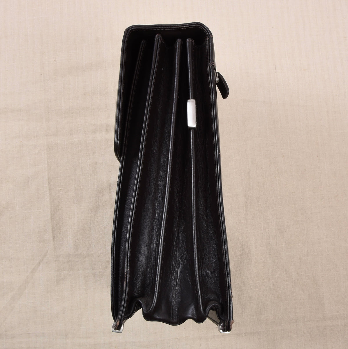 Pierre Waldon Leather Briefcase/Attaché - Brown