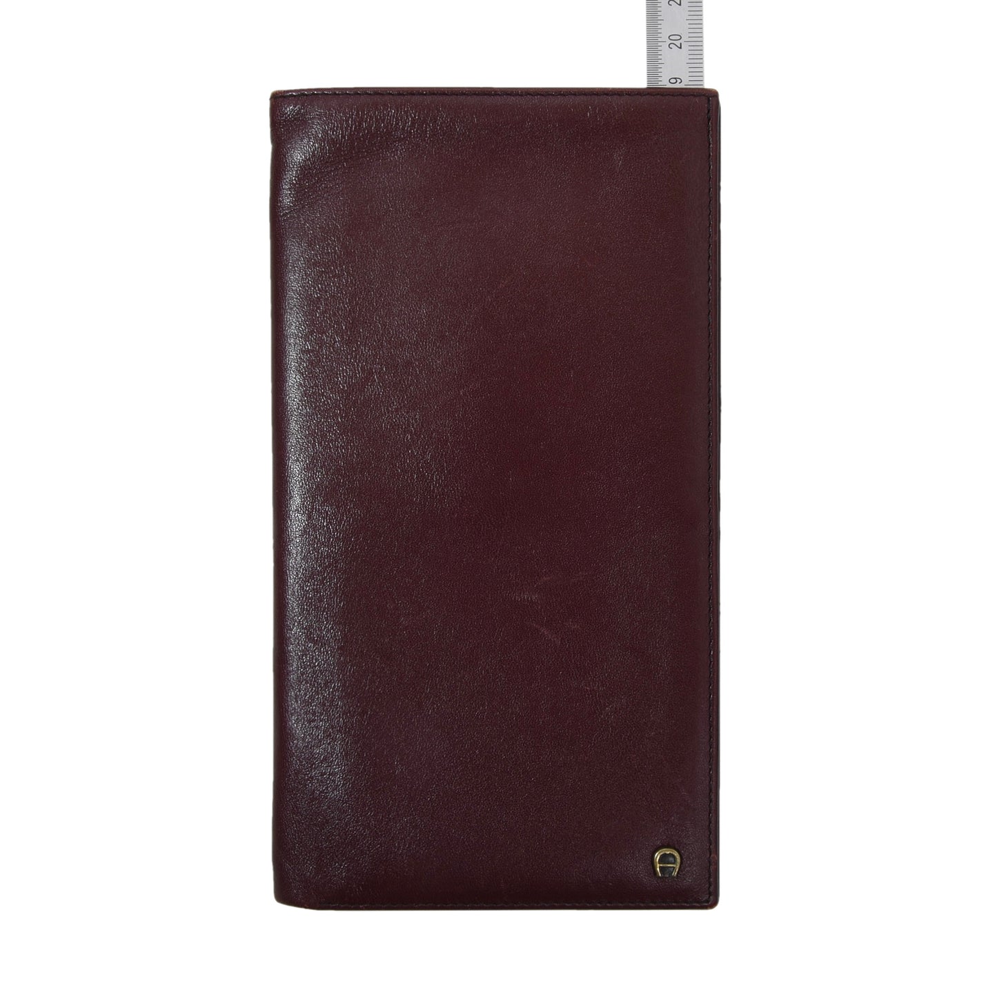 Vintage Etienne Aigner Leather Wallet - Burgundy