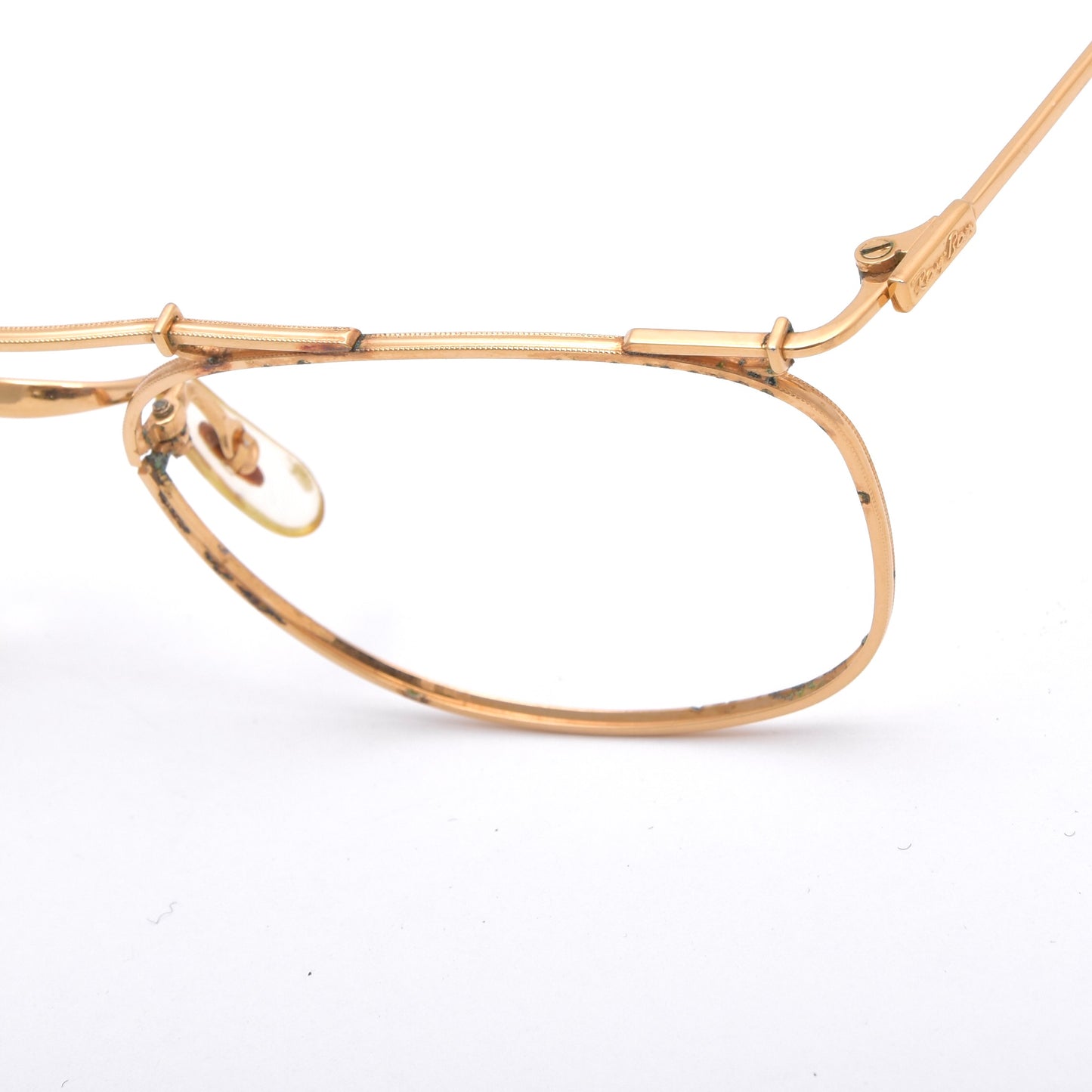 Vintage B&L Ray Ban Navigator Deco Fassung - Gold