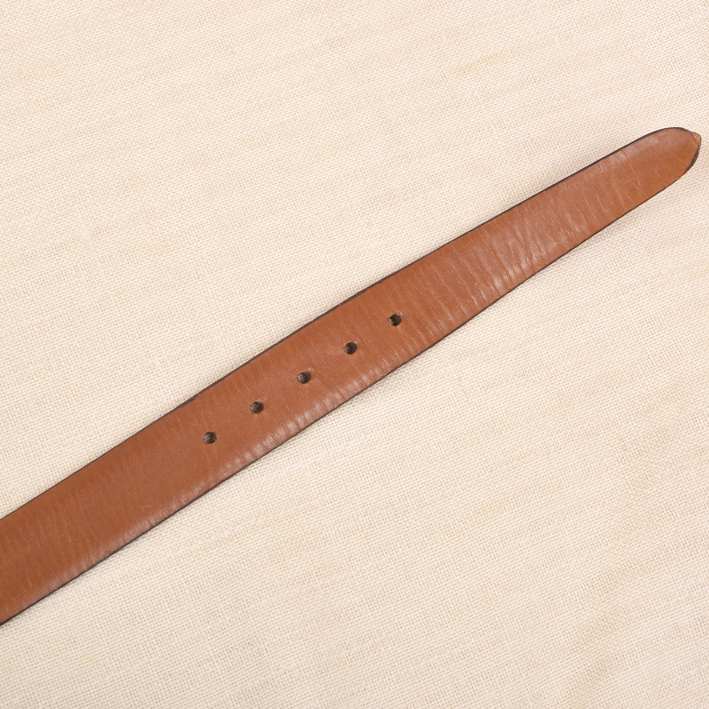 Trafalgar Calfskin Leather Belt Made in USA Size 36/90 - Brown