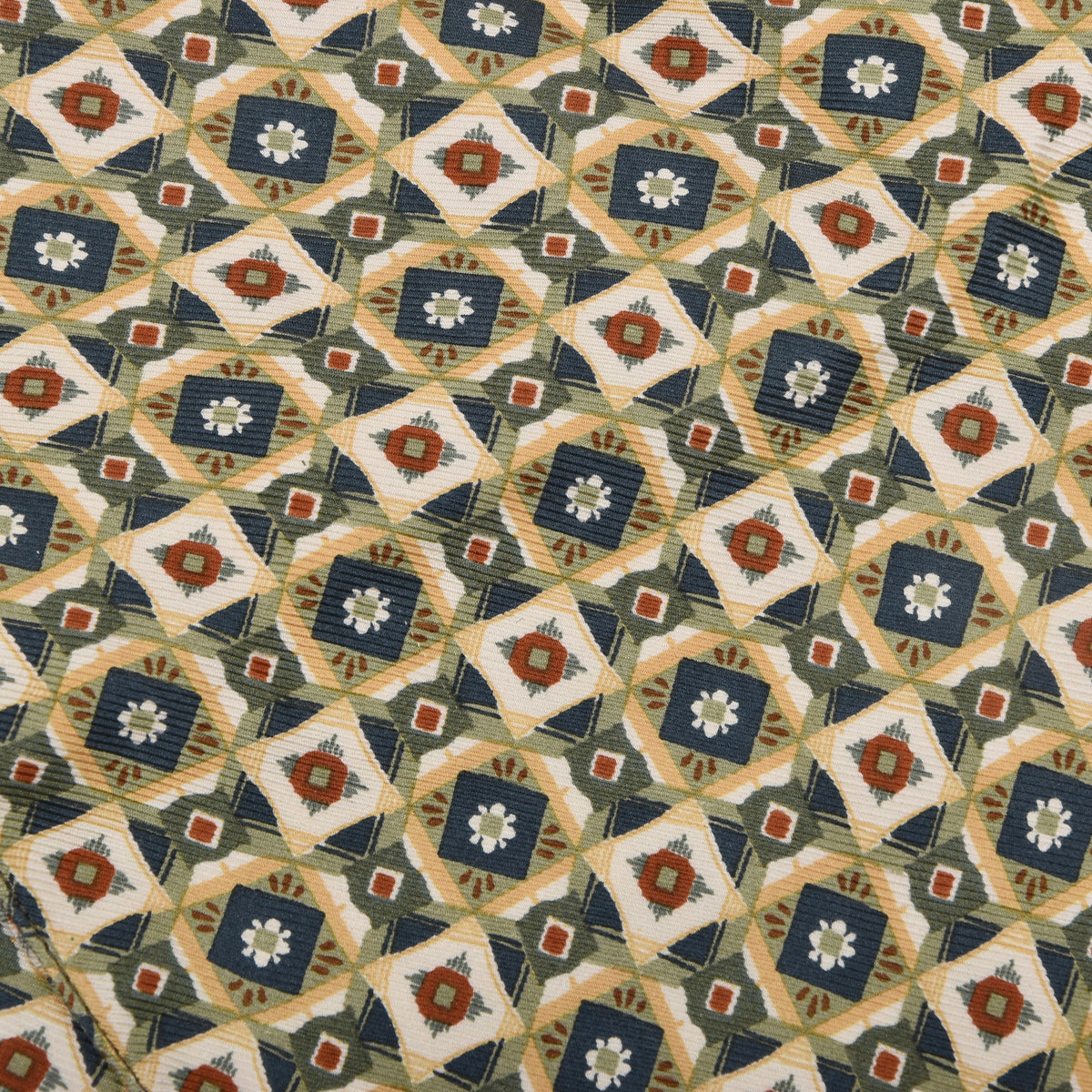 Prochownick 100% Seidenschal Kleid ca. 116 cm - Geometrisch