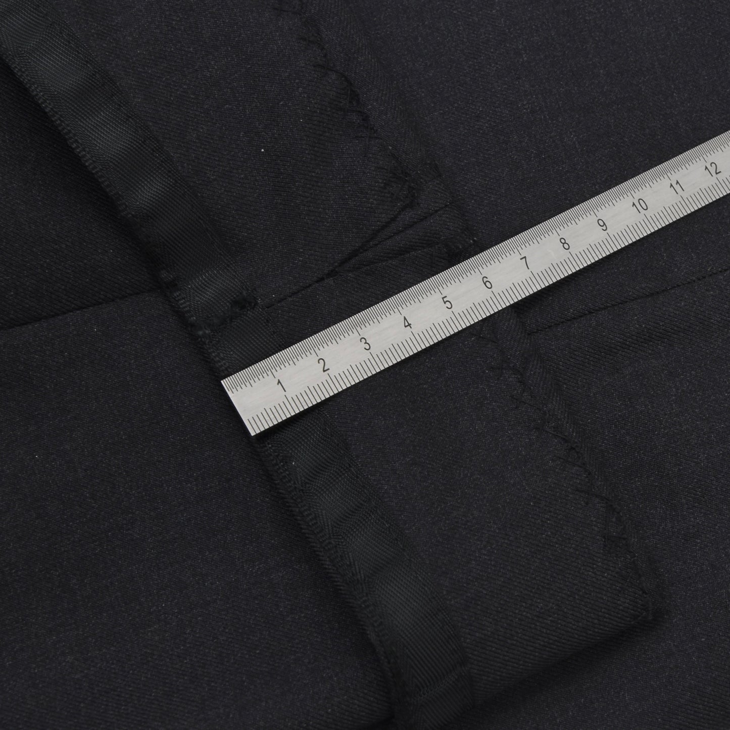 Incotex High Comfort Super 100s Hosen aus Wolle Größe 50 - Anthrazit