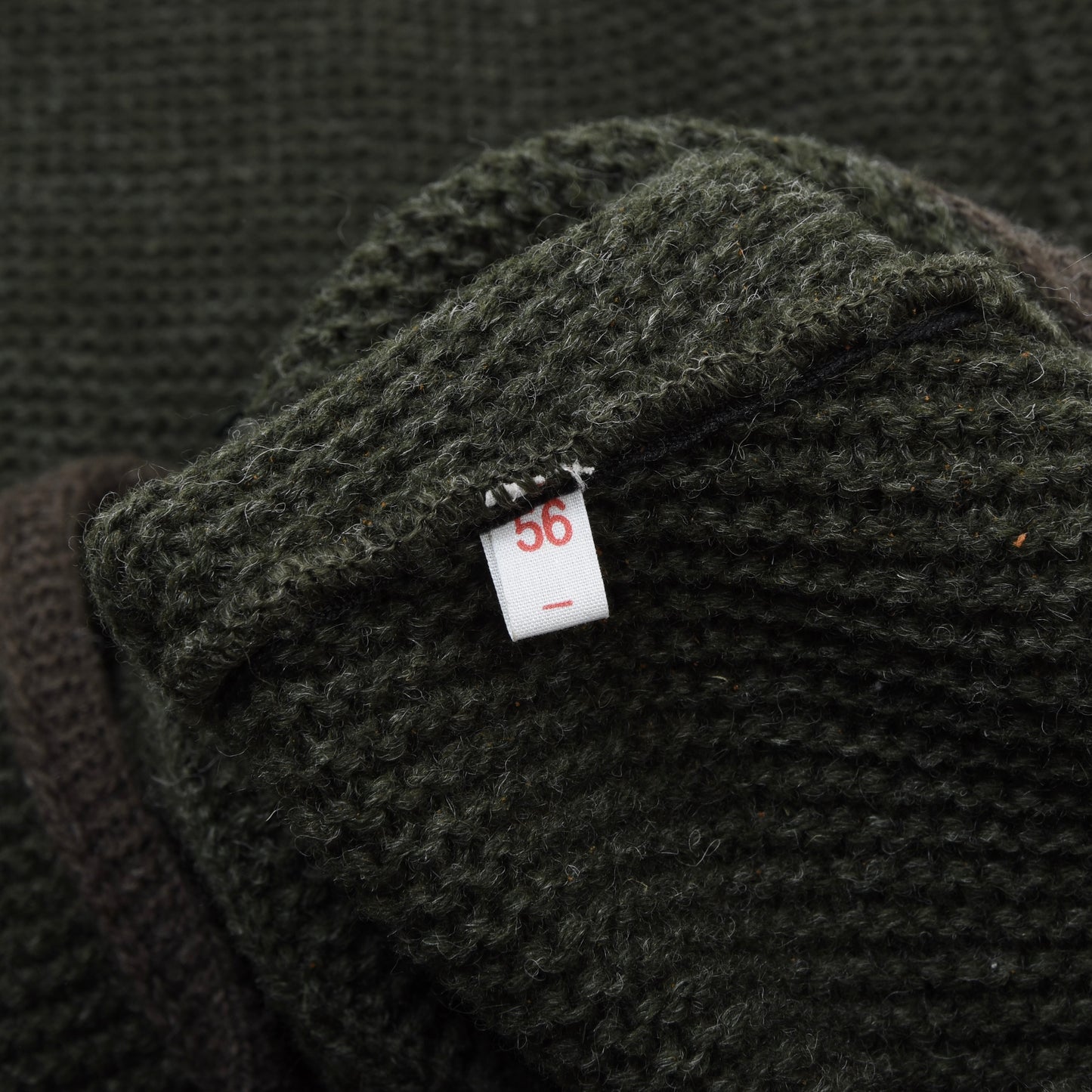 St. Peter Trachten 100% Wool Sweater Size 56 Chest ca. 59.5cm - Green