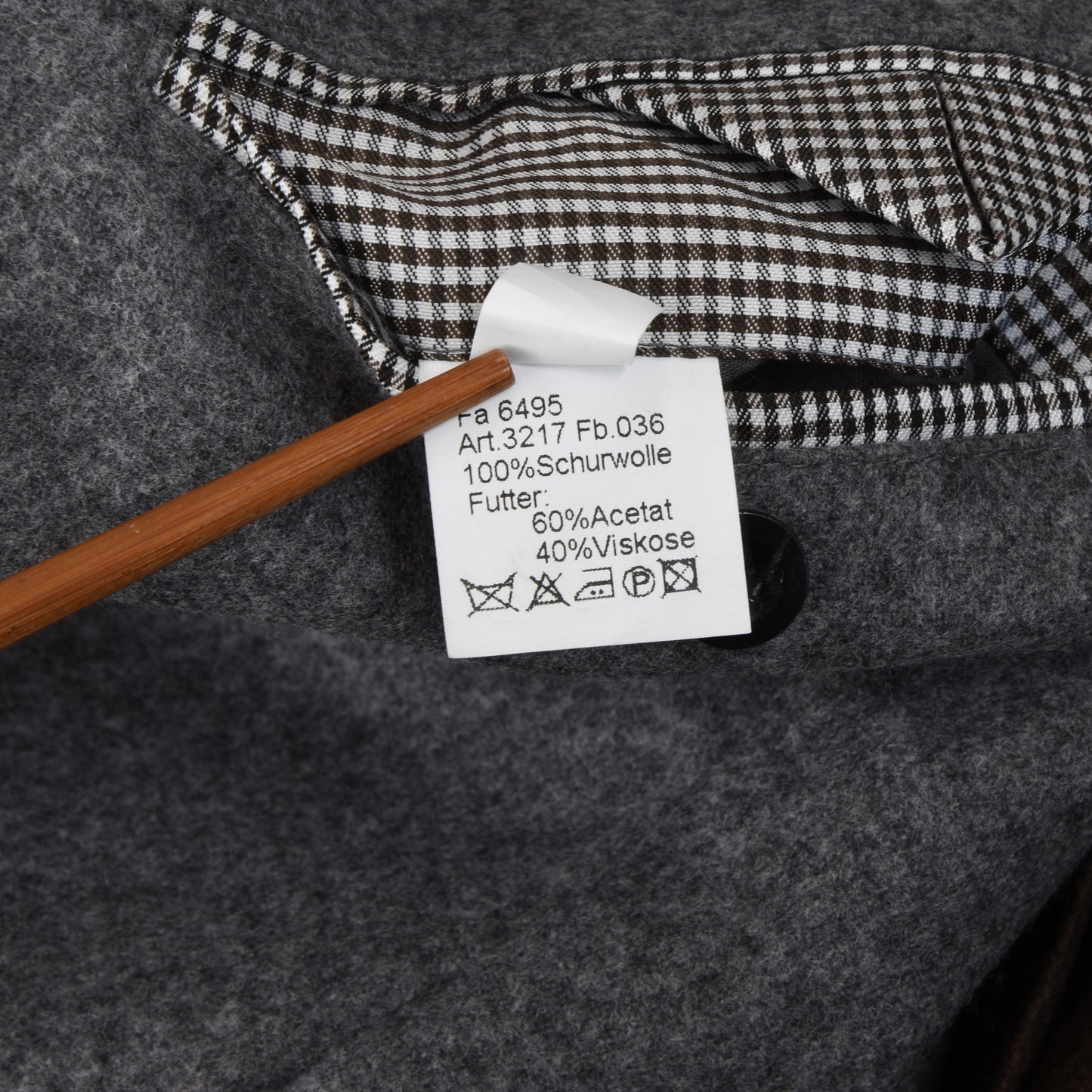 Trachtmacher Wool Janker/Joppe/Jacket Size 48 - Brown