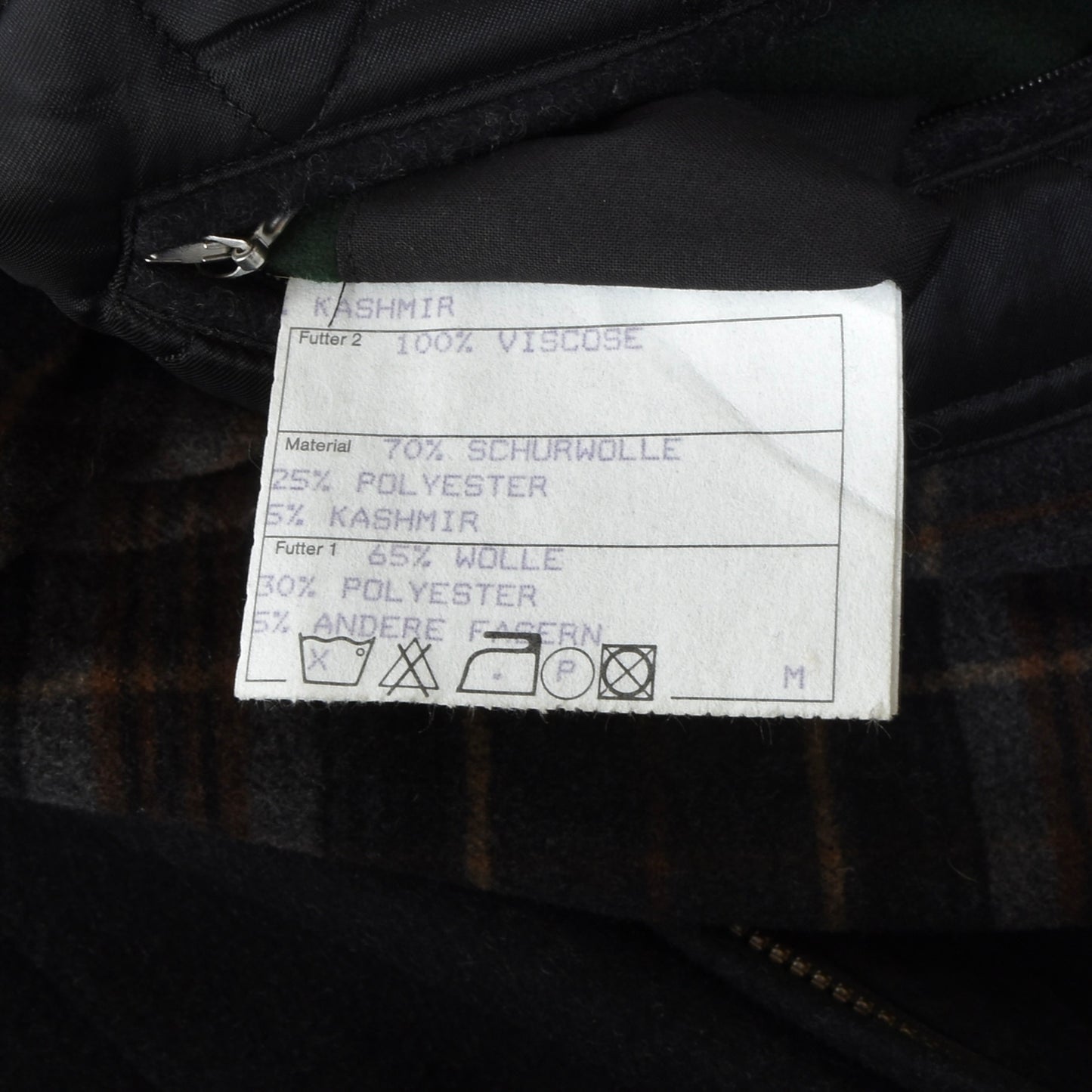 Allwerk Trachten Coat Size 31 - Charcoal