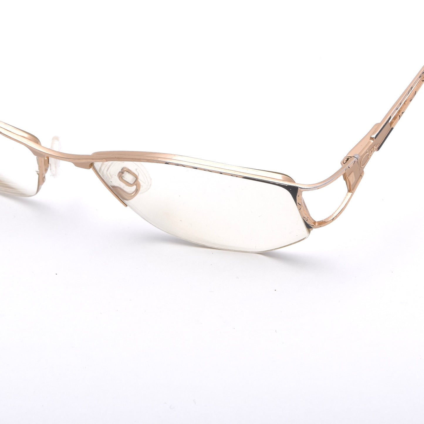 Cazal Vintage Metallrahmen - Gold & Schwarz