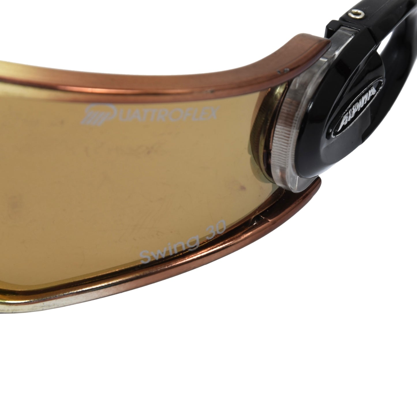 Alpina Swing 30 7596 Cycling Sunglasses - Gold