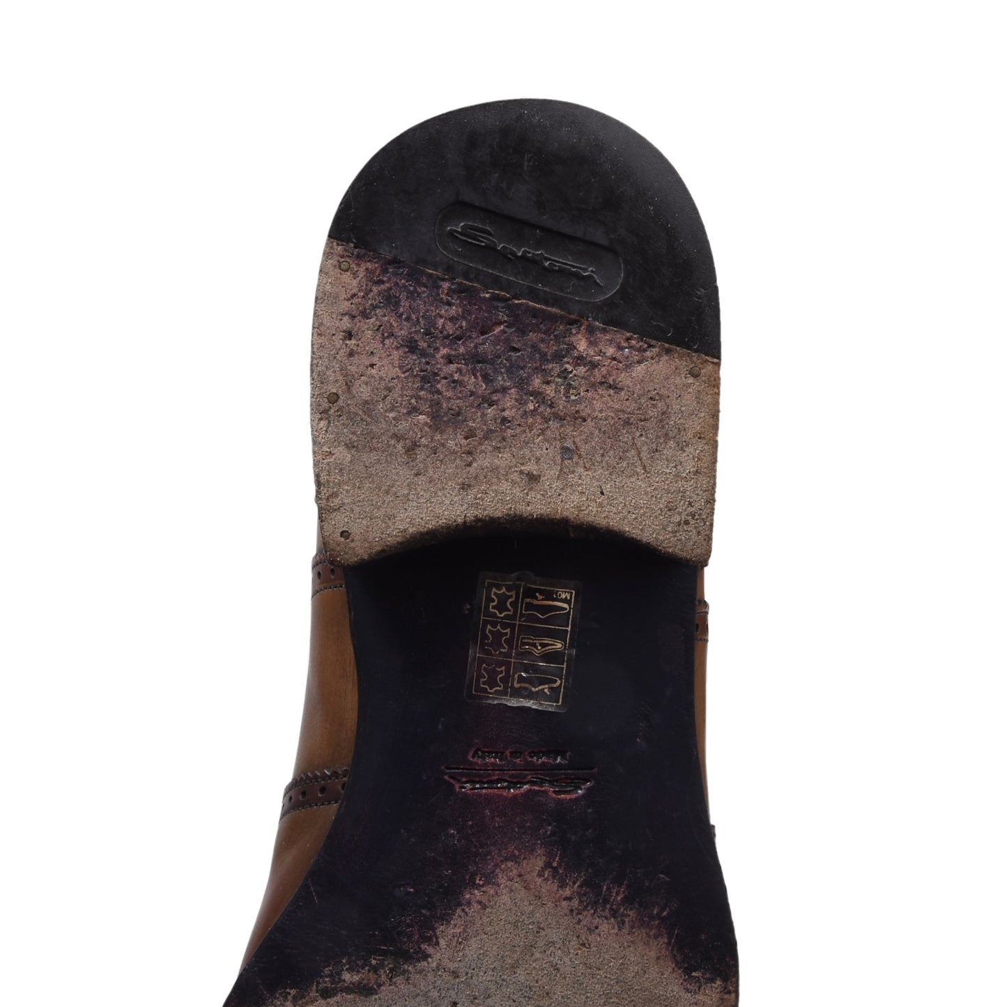 Santoni Lederschuhe Größe 9 - Braun