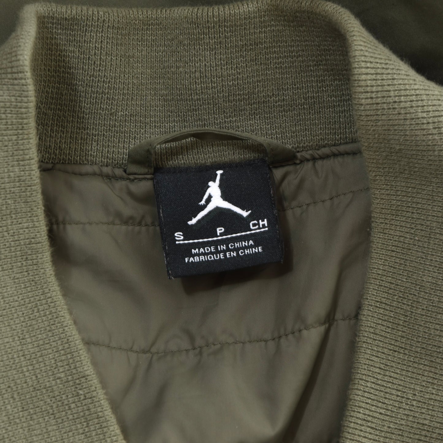 Air Jordan Long Jacket/Trench Size S - Green