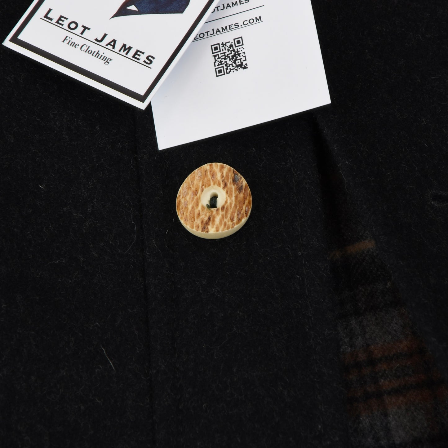 Allwerk Trachten Coat Size 28 - Charcoal