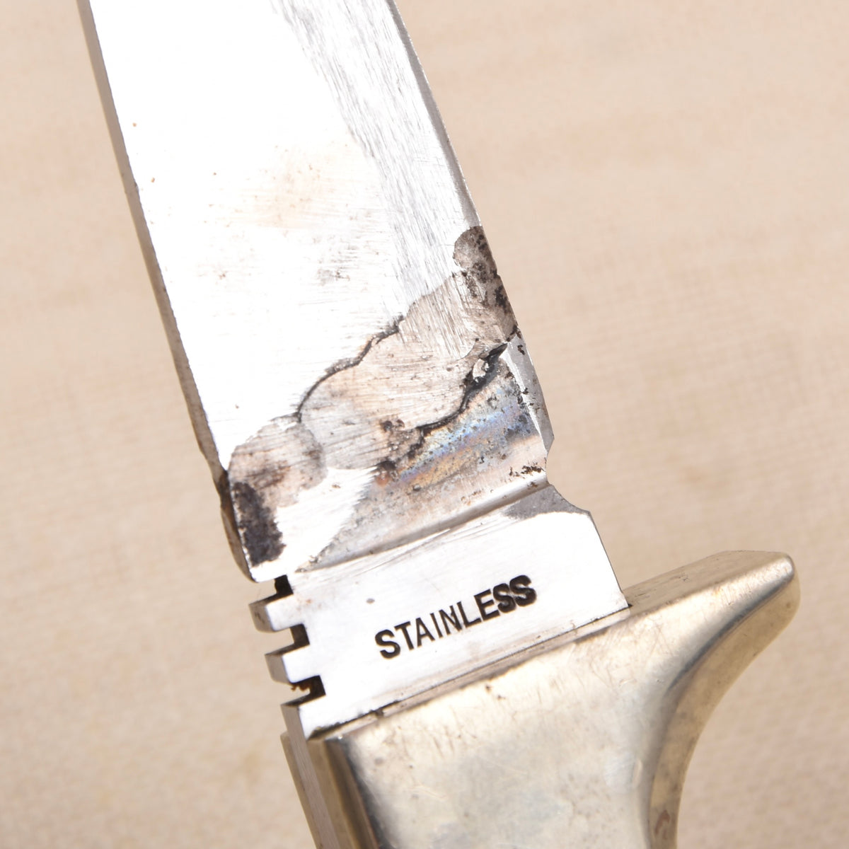 Carl Schlieper Augenmesser Solingen 18 cm Jagdmesser