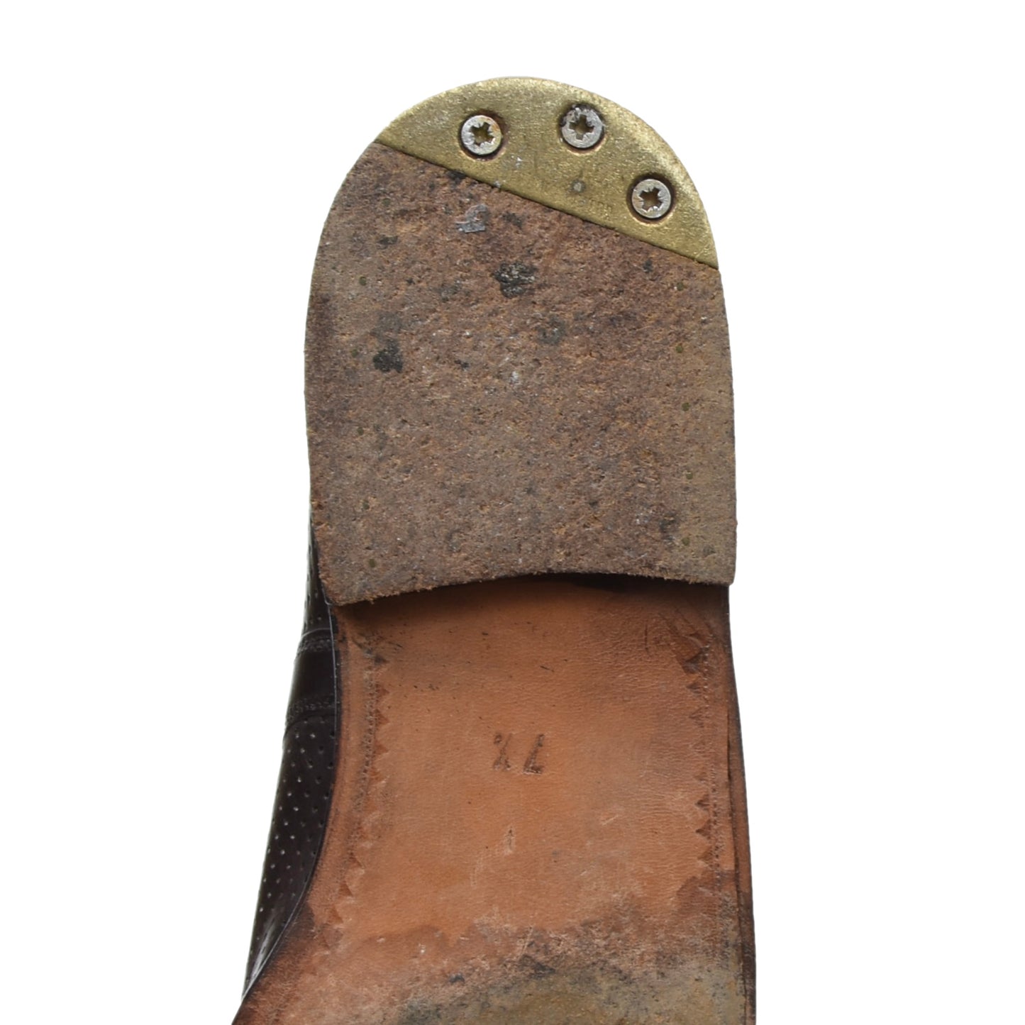 Ludwig Reiter Perforated Leather Shoes Size 7 1/2 - Brown