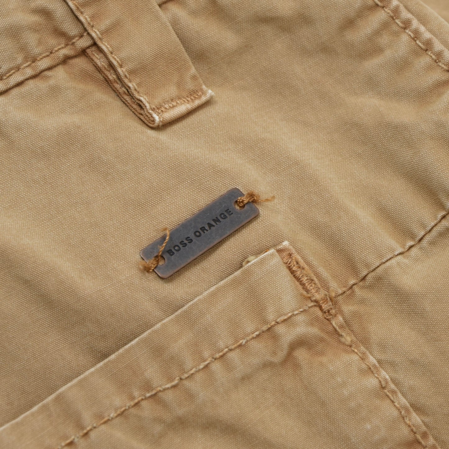 Hugo Boss Cargo Shorts Size 46 - Tan