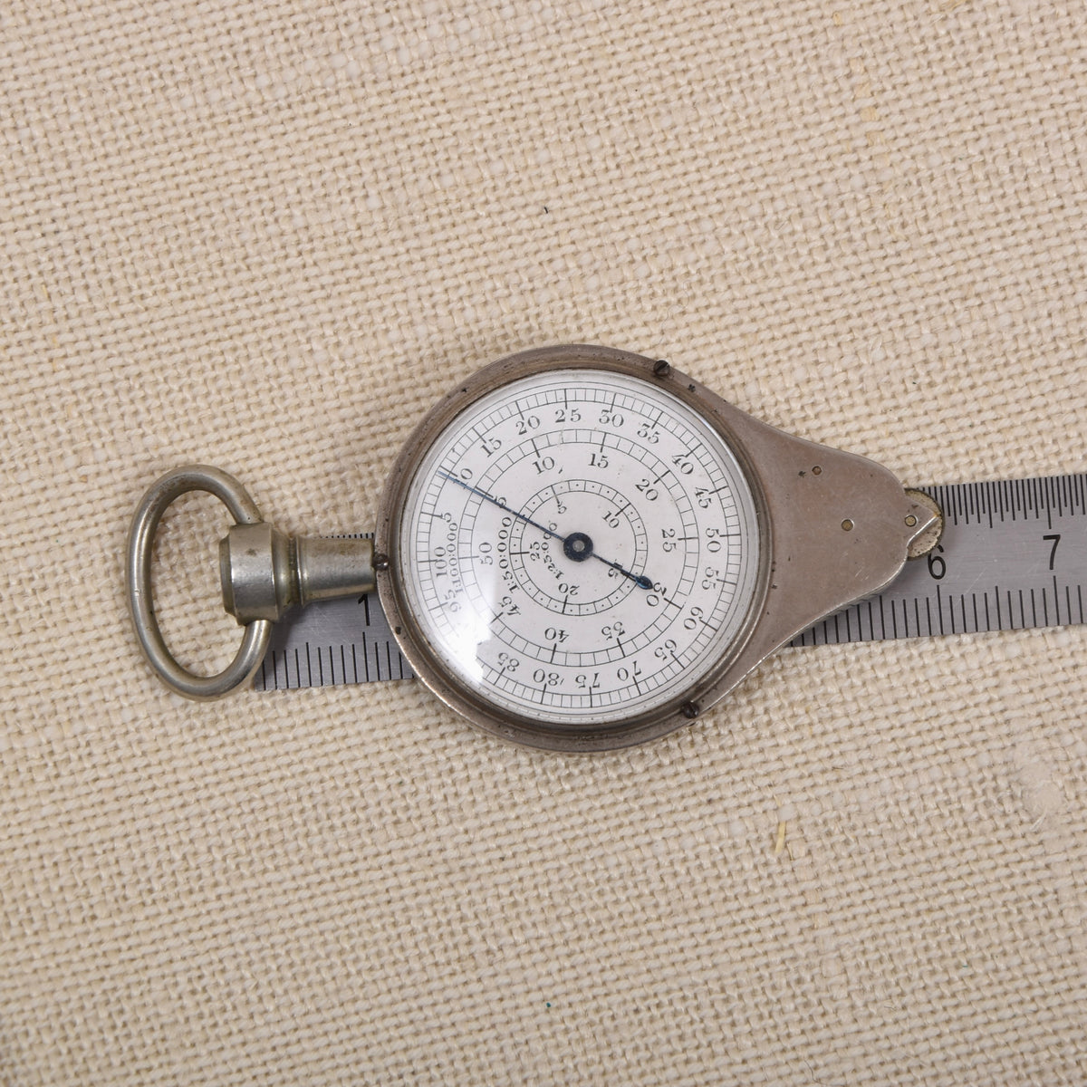 Henri Chatelain Opisometer/Kartenmessgerät ca. frühes 20. Jahrhundert