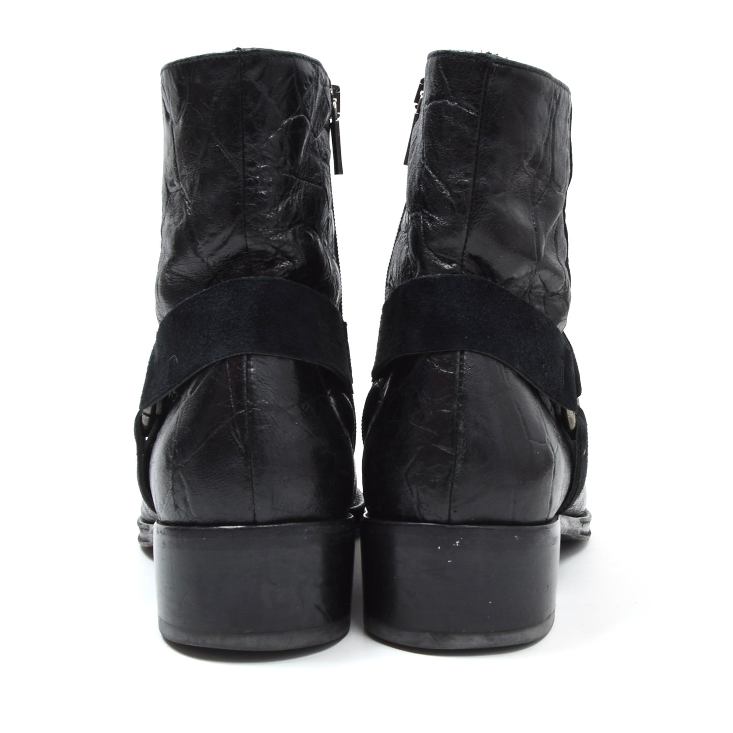 Jo Ghost Leather Boots Size 42 - Black