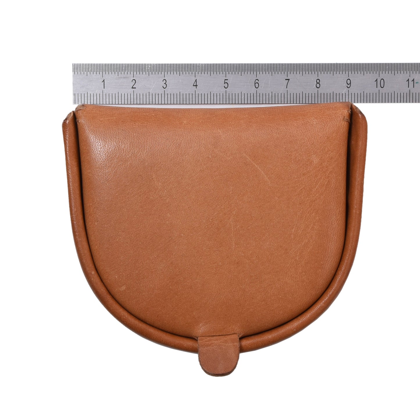 F. Schulz Wien Leather Coin Wallet - Tan