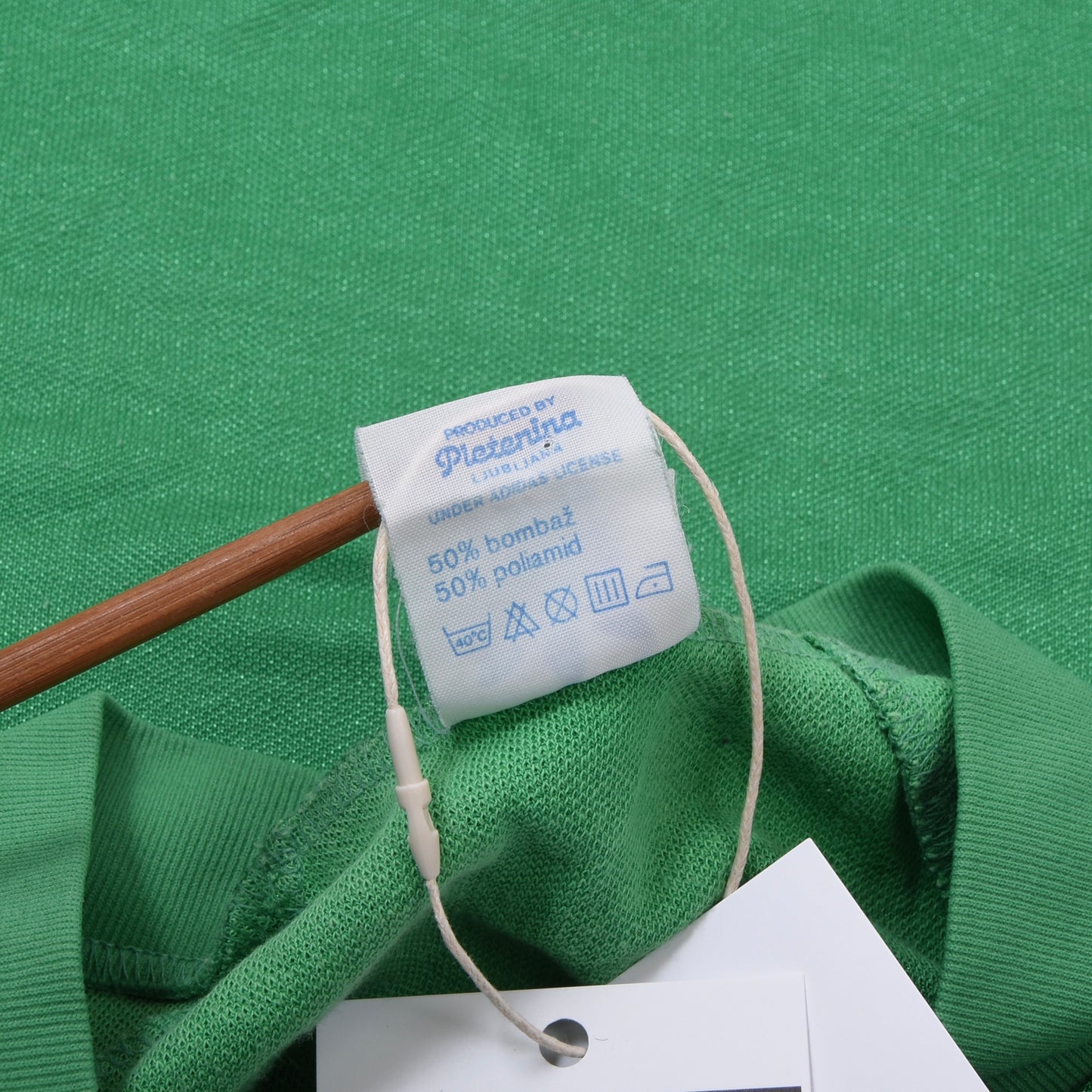 Vintage Adidas Fußballtrikot Größe D 52-54 ca. 57cm - Grün/Weiß