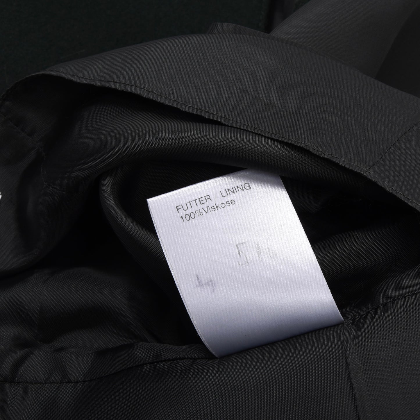 Lodenfrey Wool Blend Vest Size 46 ca. 50cm - Green