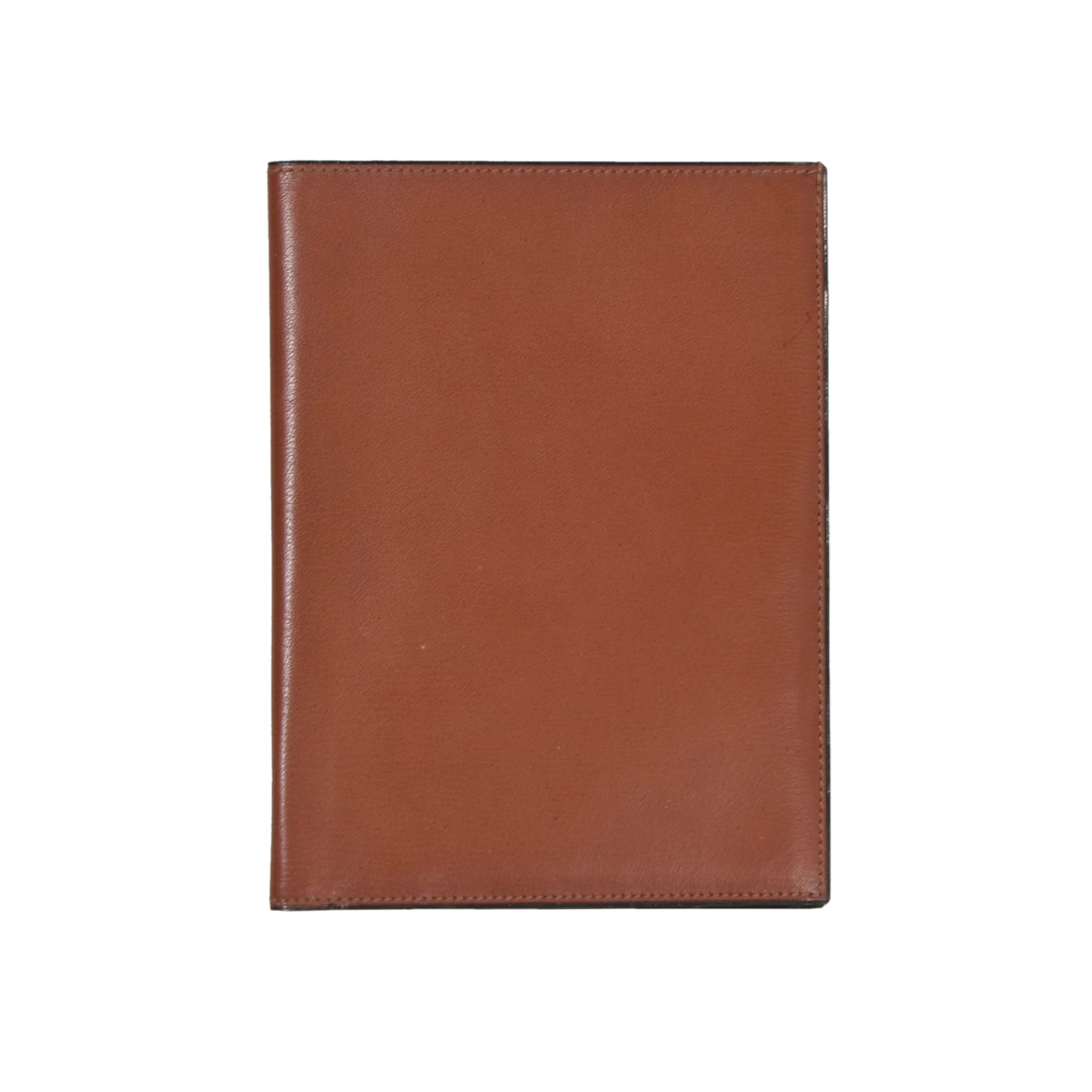 NOS Valextra Milano Breast Wallet with Notepad - Tan/Brown