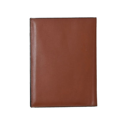 NOS Valextra Milano Breast Wallet with Notepad - Tan/Brown