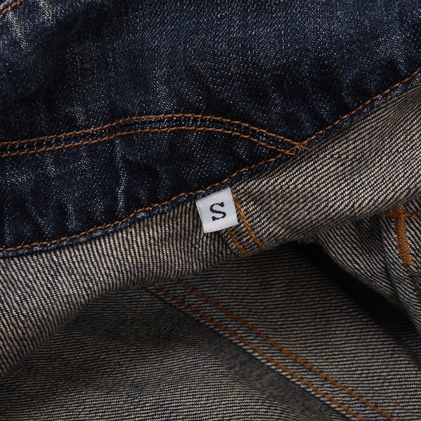 Edwin „Buddy Jacket“ Jeansjacke, Größe S, ca. 50 cm – Blau