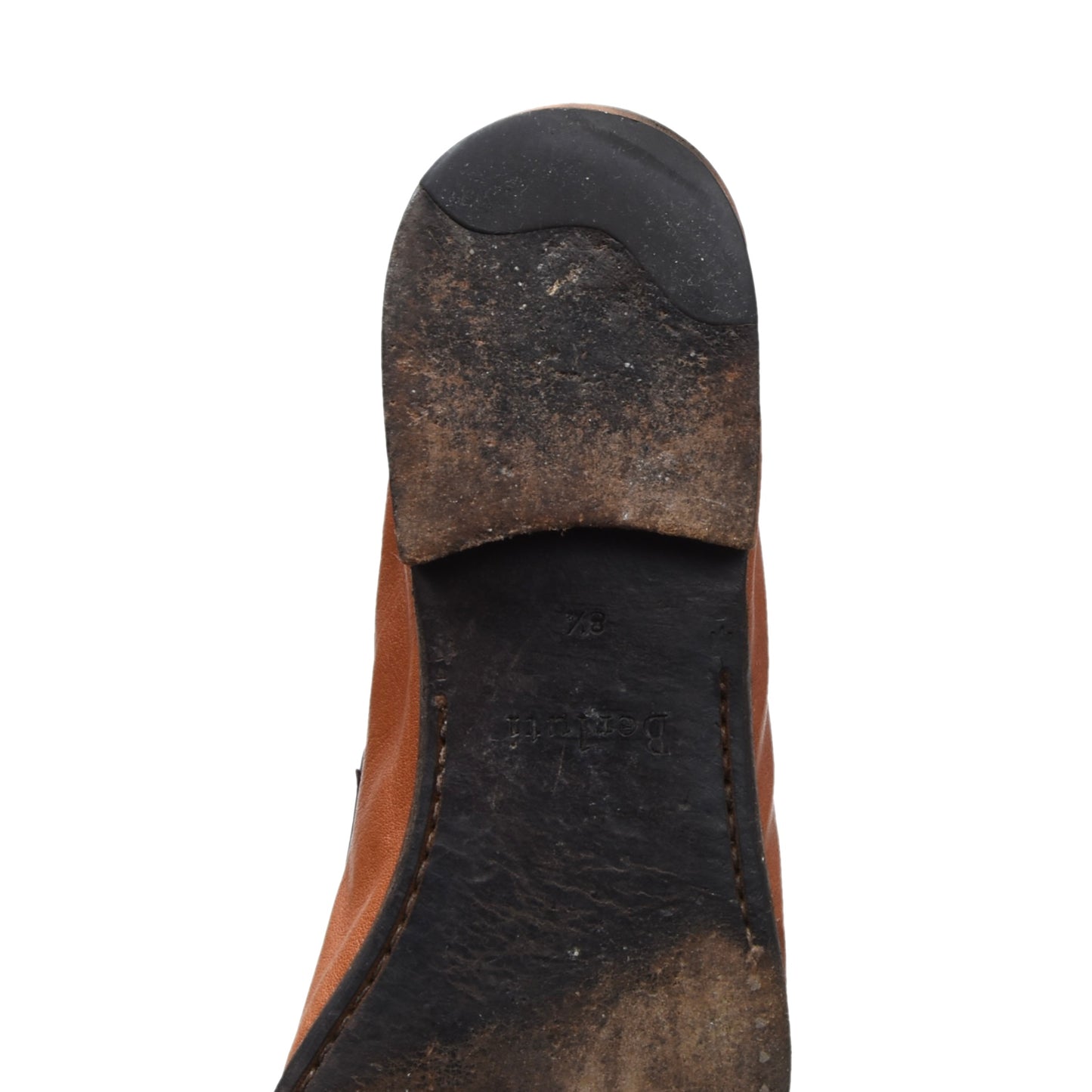 Berluti Suede Unlined Loafer Size 8 1/2 - Brown