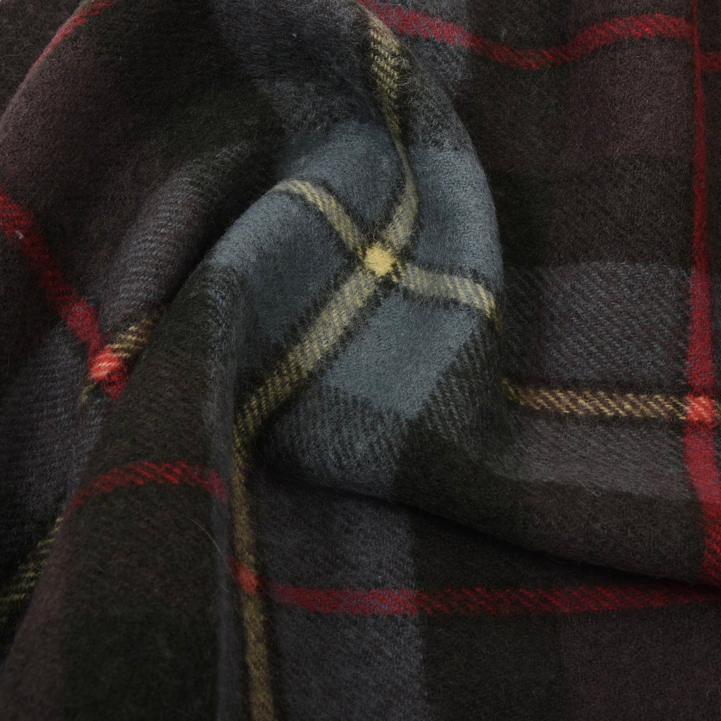 Mackintosh Vintage Wool Scarf ca. 138cm - Plaid