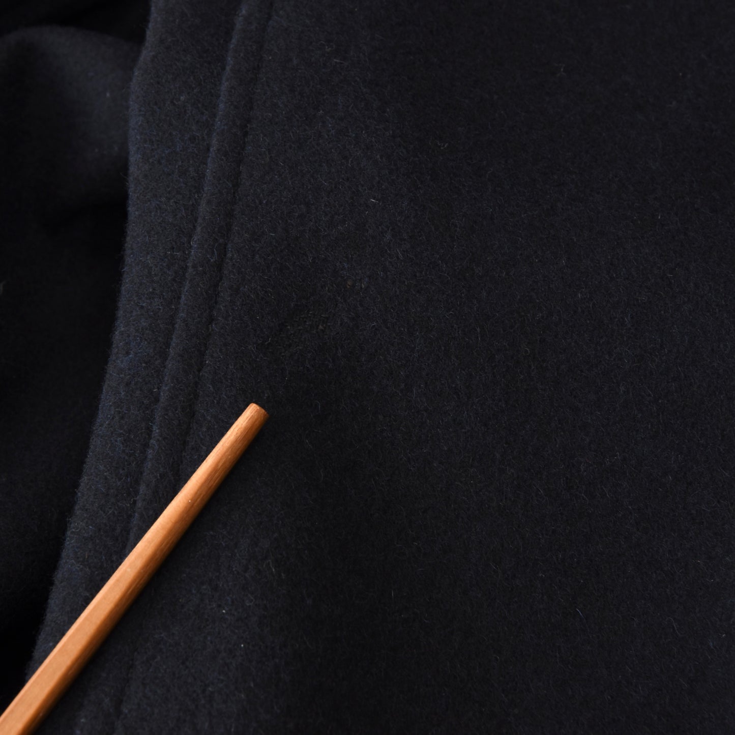 Vintage ungefütterte Arbeitsjacke aus Wolle, Größe 54 – Marineblau