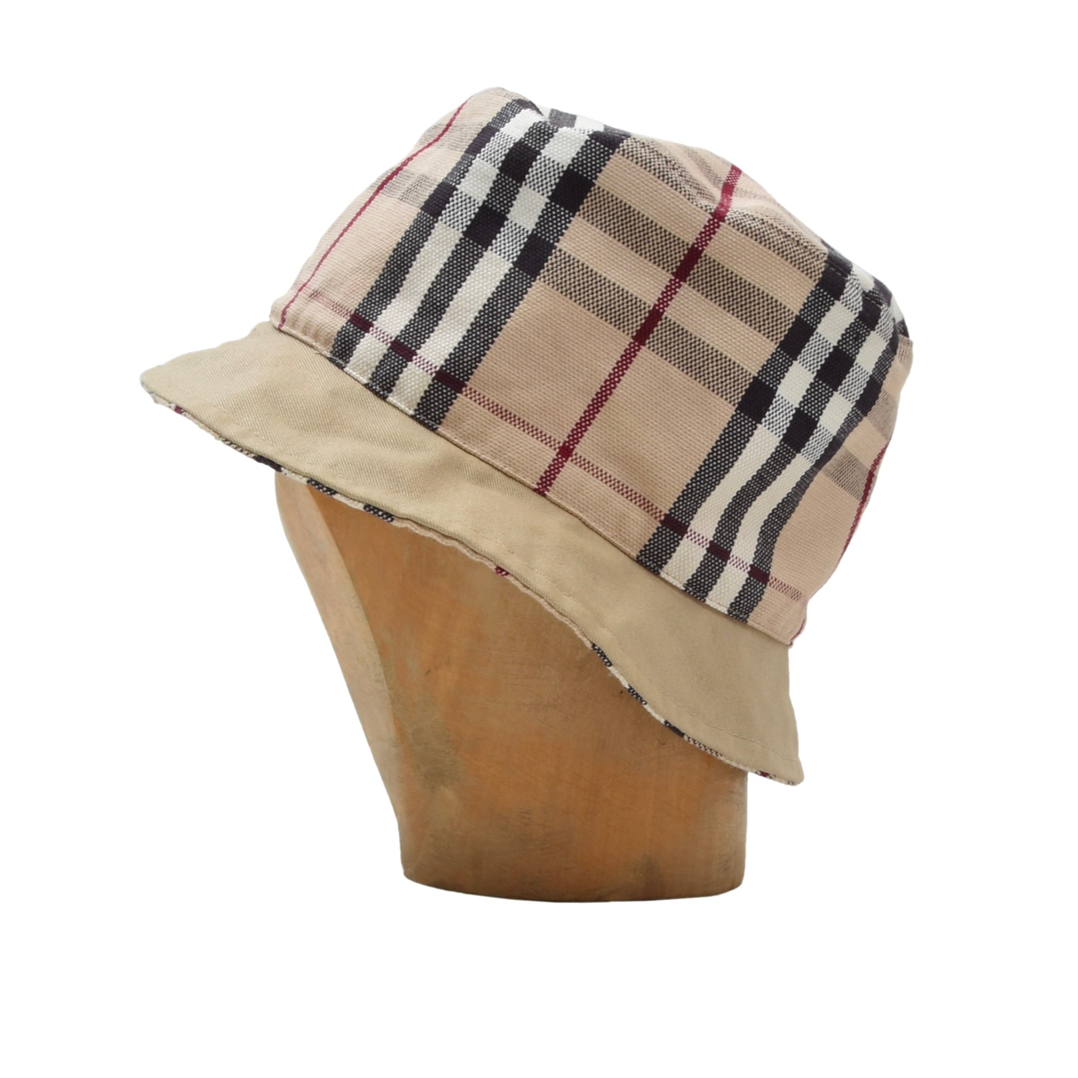 Burberry London Reversible Bucket Hat - Beige/Novacheck – Leot James