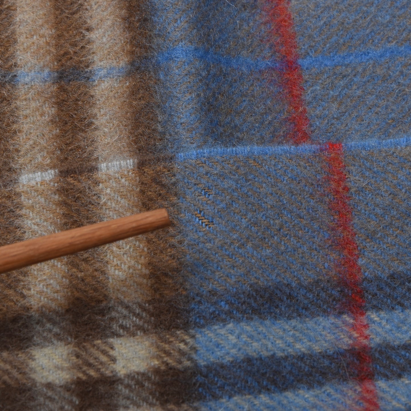 Vintage Burberrys 100% Cashmere Scarf ca. 136cm - Blue Novacheck