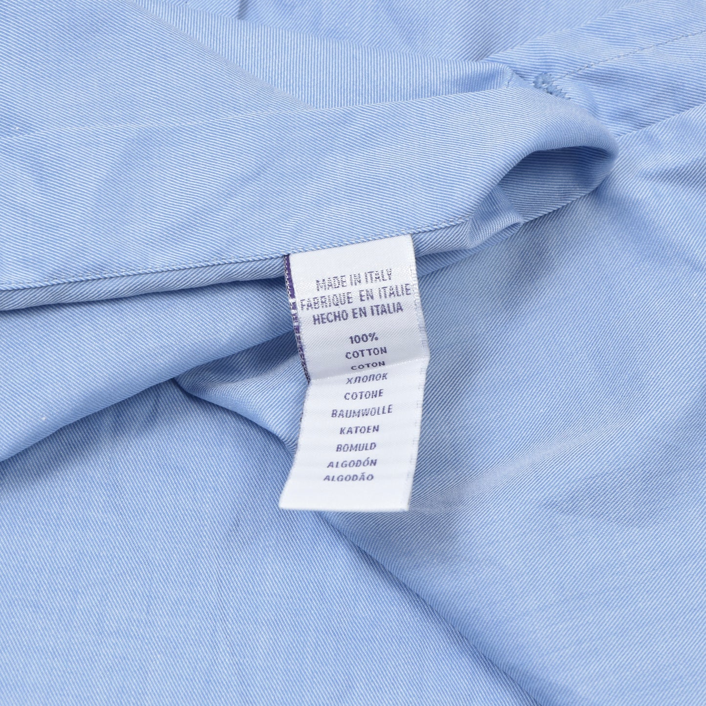 Ralph Lauren Purple Label Dress Shirt Shirt Size 16 1/2 - Blue