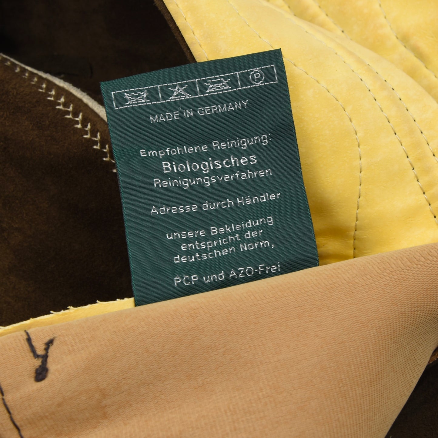 Karl Klüber Lederhose aus Wildleder ca. 45 cm - Braun