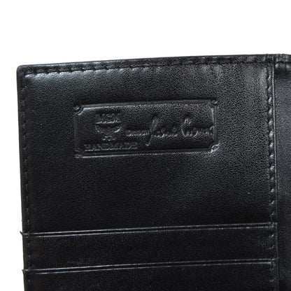 Vintage MCM Canvas & Leather Wallet - Black