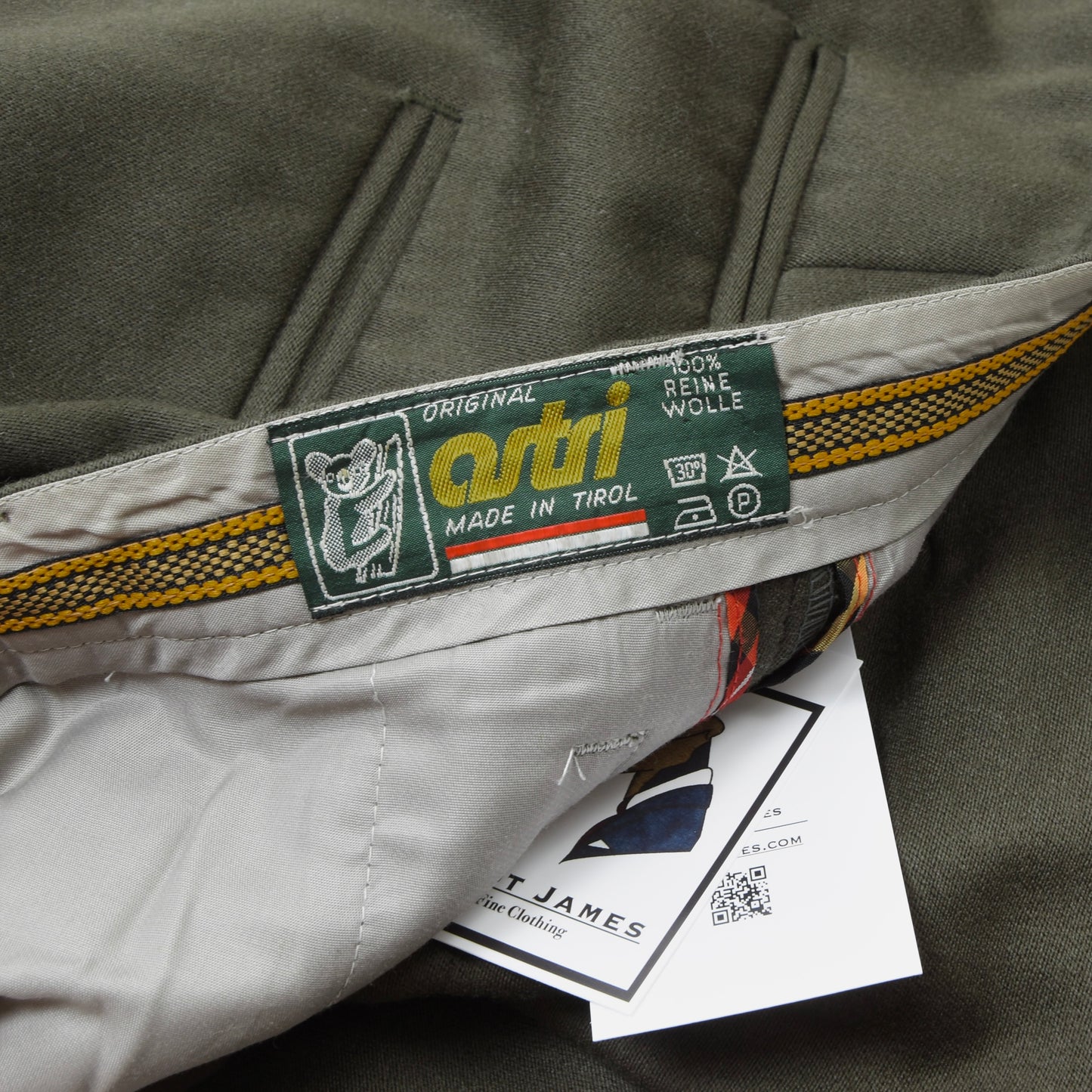 Astri Wool Knickerbockers/Breeks - Green