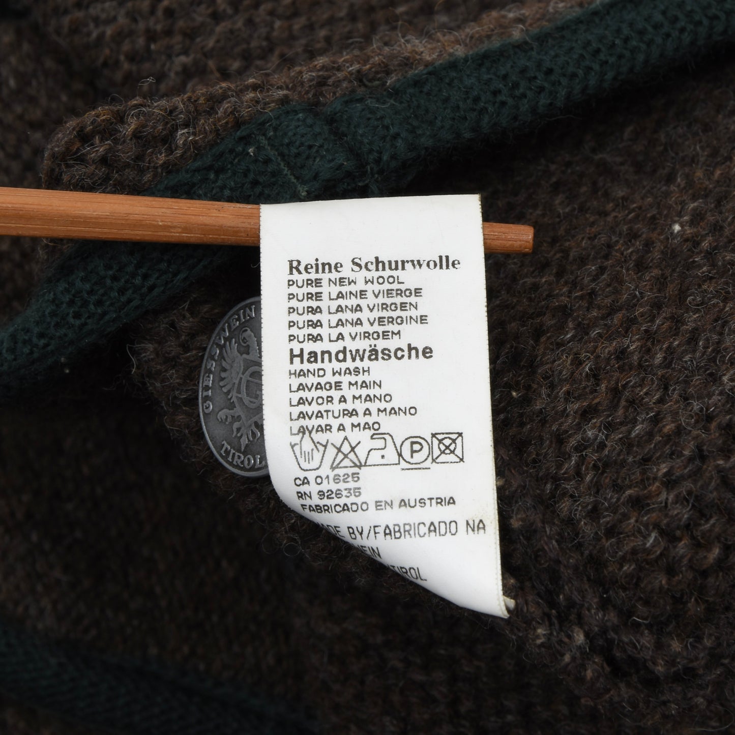 Giesswein Gilet/Trachtenweste Größe 54 - Braun